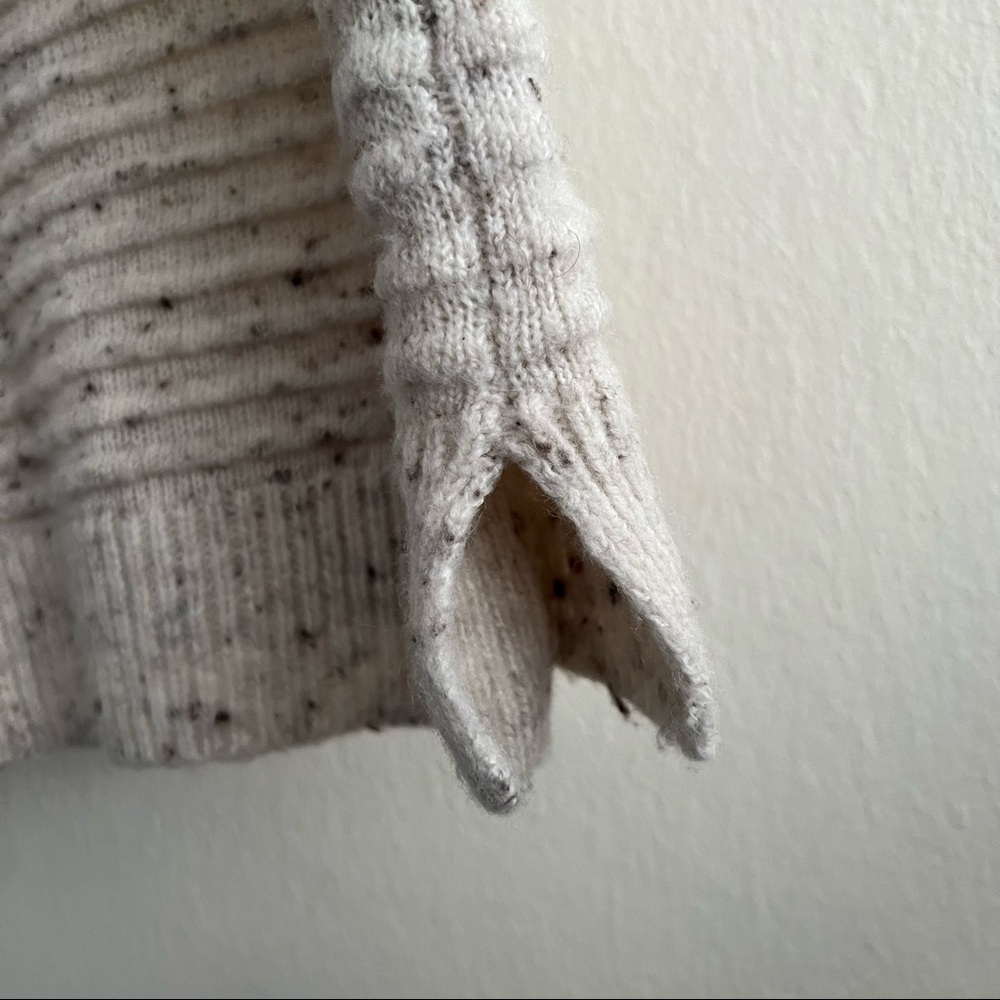 Madewell Donegal Belmont Mockneck Sweater in Coziest Yarn size XSmall - Picture 10 of 15